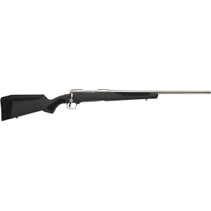 Savage Arms 57052 110 Storm 270 Win 4+1 22 in Matte Stainless/ Button-d Barrel, Matte Stainless/ Stainless Steel Receiver, Matte Gray/ Fixed AccuStock Stock, Right Hand, Rifle