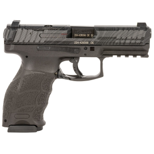 Heckler & Koch 81000880 VP9 LE PI Sports South Exclusive 9mm Luger 17+1/20+1 4.70 Black Polygonal Rifled Barrel, Exclusive Damascus Cerakote Optic Ready/Serrated Slide, Black Finger Grooved Poly Grips, Ambi, Pistol