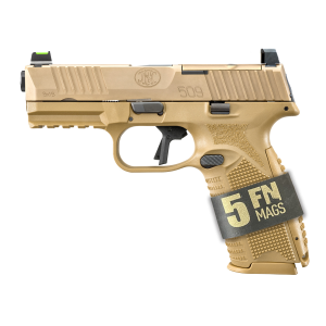 FN America Law Enf 509 Mrd Fos 66-101654, Striker Fired, Semi-automatic, Polymer Frame Pistol, Full Size