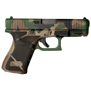 Weapon Works G19 Gen5 Compact Frame 9mm Luger 10+1 4 in Black GMB Barrel, M81 w/Diamond Stippling Serrated Steel Slide & Polymer Frame w/Picatinny Rail, Pistol - Weapon Works