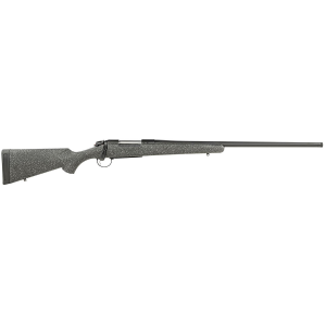 Bergara Rifles B14LM502C B-14 Ridge 7mm Rem Mag 3+1 24 in Black Cerakote Rec/Barrel Gray Speck Black Molded Fixed Synthetic Stock Right Hand (Full Size)