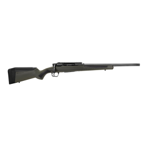 Savage Arms 57656 Impulse Hog Hunter 300 Win Mag 3+1 Matte Black 24 in Threaded Barrel/Rec, Matte OD Green Fixed AccuStock with AccuFit, Includes Detachable Box Mag, Rifle