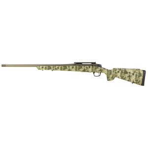 CVA Cascade Long Range Hunter, Bolt Action Rifle, 6.5 Creedmoor, 22 In Threaded Barrel, 5/8x24, Cerakote Finish, Smoked Bronze, Synthetic Stock, Realtree Hillside Camo, 20 Moa Picatinny Rail, 1 Mag, 4 Rounds Cr3951