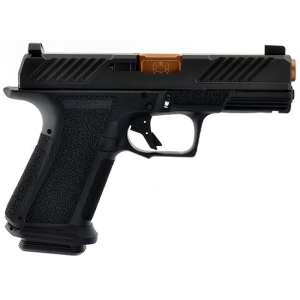 Shadow Systems MR920 Combat Pistol SS-1001, 9mm, 4 Bronze, Striker-Fired, Green Tritium, Black, 15 Rds