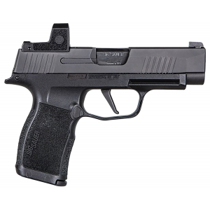 Sig Sauer 365XL9BXR3RXZE10 P365XL ROMEOZERO Elite 9mm Luger 10+1 3.70in Black Barrel, Nitron Optic Cut/Serrated Slide, Black Stainless Steel Frame w/Sig Rail, Black X Polymer Grips - Sig Sauer