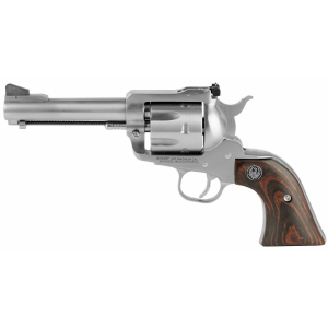 Ruger Blackhawk 00310, Convertible, Single Action, Revolver, 357 Magnum/9MM, 4.6 in Barrel, Stainless Steel