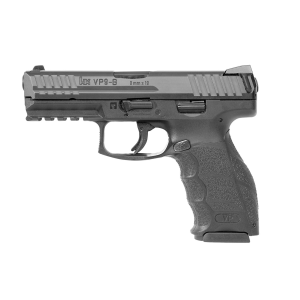 HK 81000286 VP9 9mm Luger 4.09 in 17+1 (3) Black Black Steel Slide Black Interchangeable Backstrap Grip (Push Button) Night Sights