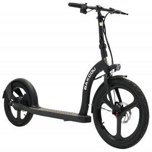 Bakcou E-bikes S-MB-B Badger Matte Black, 36V/350W Motor, 15 mph Speed
