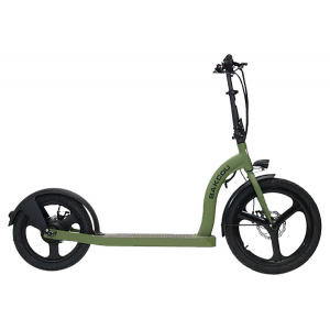 Bakcou E-bikes S-MB-R Badger Sage Green 36V/350W Motor, 15 mph Speed