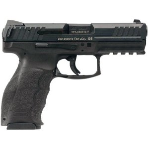 H&K 81000242 VP40S 40 S&W 13+1 4.09 in Steel Barrel, Black Serrated Steel Slide, Black Polymer Frame w/Picatinny Rail, Black Finger Groove Grip, Pistol