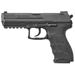 H&K 81000122 P30L V3 9mm Luger 10+1 3.85 in Black Polygonal, Rifled Barrel, Black Serrated/Long Steel Slide, Black Polymer Frame w/Picatinny Rail, Black Finger Grooved Grip, Pistol