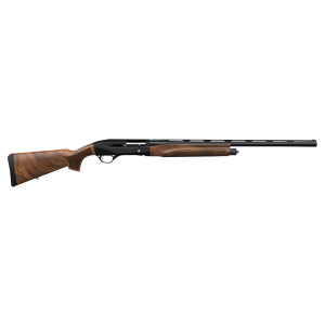 Retay USA GORPLBLK26 Gordion Upland Inertia Plus 12 Gauge with 26in Deep Bore Drilled Barrel, 3in Chamber, 4+1 Capacity, Polished Jet Black Metal Finish  Turkish Walnut Stock Right Hand (Full Size)