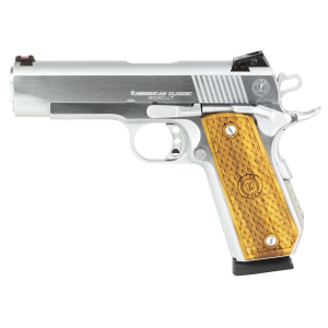 AMERICAN Classic Bobcut 85644, Semi-automatic,1911, Commander, 45acp, 4.25 In Barrel, Chrome Finish