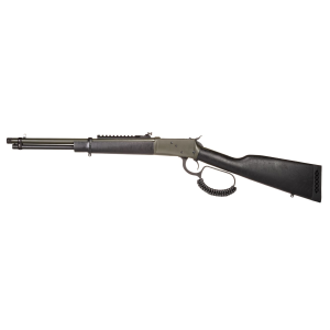 Rossi R92, Lever Action Rifle, 357 Magnum, 16.5 in Round Threaded Barrel, Matte Finish, Moss Green, Coated Wood Furniture, Adjustable Sights, Picatinny Optics Rail, 8 Rounds, Right Hand 9235716B3-TB