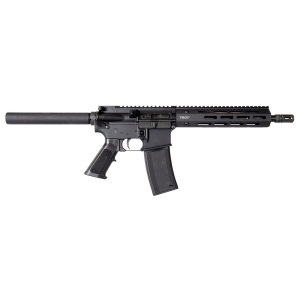 TROY Ind Spstca310btb1 A3 223 Rem Caliber With 10.50 In Barrel, 30+1 Capacity, Black Metal Finish, Fixed Grip Stock & Black Polymer Grip Right Hand, Pistol