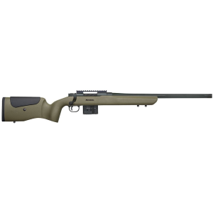 MOSSBERG 27697 Mvp Lr 308 Win/7.62x51mm Nato 10+1 20 In Threaded/fluted Barrel, Matte Blued Metal Finish, Od Green Benchrest Style Stock W/adjustable Comb, Integral Picatinny Rail, Adjustable Lba Trigger, Magpul Pmag Ar, Magazine Compatible, Rifle