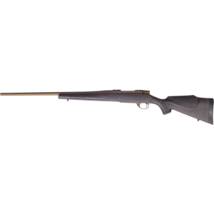 Weatherby VWB222RR4T Vanguard Weatherguard 22-250 Rem 5+1 24 in Threaded, Burnt Bronze Barrel/Rec, Black with Bronze Webbing Monte Carlo Stock, Rifle