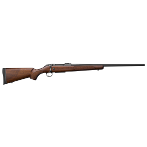 CZ-USA 07713 CZ 600 American ST2 6.5 Creedmoor 5+1 24 Threaded, Black Barrel/Rec, Walnut Stock, Adj. Trigger, Rifle