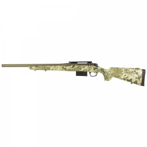 CVA Cascade Varmint Hunter, Bolt Action Rifle, 223 Remington, 20 In Threaded Barrel, 5/8x24, Cerakote Finish, Smoked Bronze, Synthetic Stock, Realtree Hillside Camo, 20 Moa Picatinny Rail, 1 Mag, 5 Rounds Cr4042