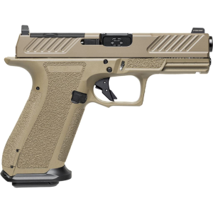 Shadow Systems XR920 Combat Slide Optic Pistol 9mm FDE Frame 4 in Unthreaded Barrel Black 17 rd SS-3018 - Shadow Systems