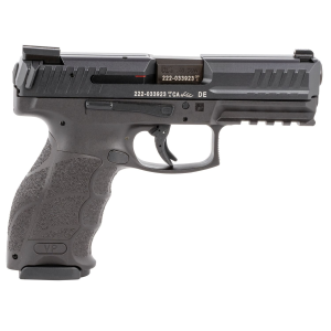 H&K 81000270 VP40B 40 S&W 13+1 4.09 in Black Polygonal, Rifled Barrel, Black Serrated Slide & Polymer Frame w/Picatinny Rail & Push Button Mag Release, Night Sights, Black Finger Grooved Polymer Grips, Pistol