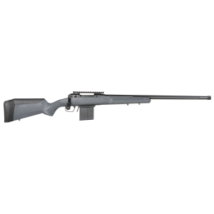 Savage Arms 57490 110 Tactical 6.5 PRC 7+1 24 in, Matte Black Metal, Gray Fixed AccuStock with AccuFit, Rifle