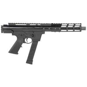 Tactical Superiority SIATAC09085RD Tac-9 9mm Luger 8.50 in 416 Stainless Steel Barrel, Steel Receiver w/Nitride Finish, Aluminum Lower Receiver w/Black Hard Coat Anodized Finish, Picatinny Rail End Cap, Black A2 Grip Includes Red Dot, Pistol