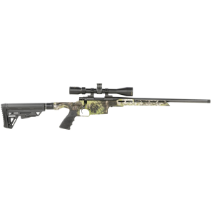Howa HMXL65GKAC M1500 Mini Excel Lite 6.5 Grendel 5+1 20 in Black Heavy Barrel, Kryptek Altitude Aluminum Receiver, Black Synthetic Adj Luth-AR Stock, Black Polymer Grip, Game Pro 4-12x40mm, Right Hand, Rifle