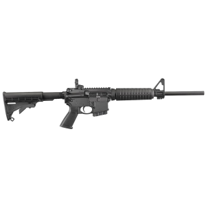 Ruger 8502 AR-556 *State Compliant 223 Rem/5.56 NATO 10+1 16.10 in Black Steel Barrel, Black Hard Coat Anodized Aluminum Receiver w/Picatinny Rail, Black Synthetic Fixed M4-Style Stock, Black Polymer Grip, Right Hand, Rifle