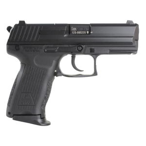 H&K 81000037 P2000 V2 LEM Full Size Frame 9mm Luger 13+1, 3.66 in Black Steel Barrel, Serrated Steel Slide, Polymer Frame w/Picatinny Rail, Black Interchangeable Backstrap Grip, Pistol
