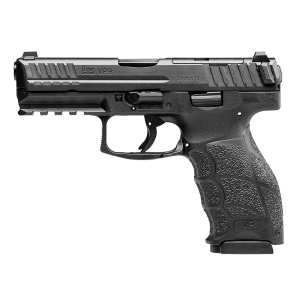 H&K 81000483 VP9 9mm Luger 17+1 4.09 in Black Polygonal, Rifled Barrel/Black Optic Ready/Serrated Slide & Black Polymer Frame w/Picatinny Rail/ Black Finger Grooved Polymer Grips, Pistol