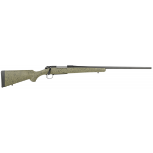 BERGARA Rifles B14lm102c B-14 Hunter 7mm Rem Mag 3+1 24 In Black Cerakote Rec/barrel Softtouch Green Speckled Molded Fixed Stock Right Hand (full Size)
