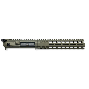 Radian Weapons Upper/Handguard Set, Cerakote Finish, Olive Drab Green, Fits AR-15, Includes 10 in MLOK Handguard, Radian Raptor-SD Charging Handle R0642