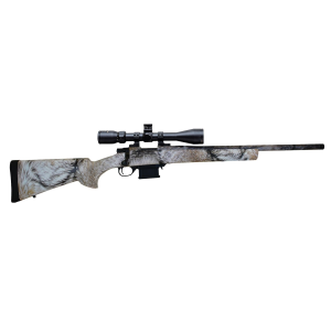 Howa HMA70222FY M1500 Mini Action Full Size 223 Rem 5+1 20 in Yote Heavy Barrel, Yote Steel Receiver, Yote Fixed HTI Synthetic Stock, Nikko Stirling GamePro 4-12x40mm, Rifle