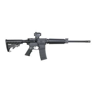 Smith & Wesson M&P15 Sport II OR Rifle 12936, 5.56 NATO, 16, 6-Position Stock, Black, Red/Green Dot Optic, 30 Rds