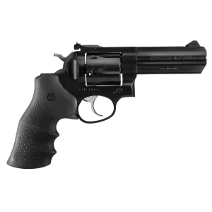 RUGER 1702 Gp100 Medium Frame 357 Mag 6rd 4.20 In Blued Alloy Steel Barrel, Cylinder & Frame, Hogue Monogrip, Transfer Bar Safety, Exposed Hammer , Revolver