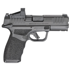 Springfield Armory HCP9379BOSPMSSMSC Hellcat Pro OSP w/Shield SMSC Compact 9mm Luger 15+1/17+1 3.70 Black Melonite Steel Barrel & Optic Ready/Serrated Slide, Poly Frame w/Pic Rail, Adaptive Textured Grip, Shield SMSc Red Dot, Pistol