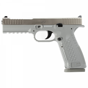 American Precision Firearms Strike One, Semi-auto, Striker Fired, Full Size, Polymer Frame Pistol, 9MM, 5 in Barrel, No Manual Safety, Cerakote Finish, Silver Frame and Stainless Steel Slide, 17 Rounds, 2 Mags AFS1-9-SL-17 - American Precision Arms