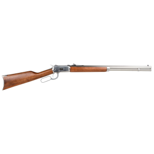 Rossi 920442493 R92 44 Rem Mag 12+1 24 in Brazilian Hardwood Polished Stainless Right Hand Octagon Barrel