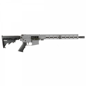 Alex Pro Firearms Guardian, Semi-auto Rifle, AR, 556 NATO/223 Remington, 16 in 4150 Barrel, 15 in MLOK Handguard, Cerakote Finish, Bullshark Gray, Polymer Grip, APF M4 Stock, 1 Mag, 30 Rounds RI282G