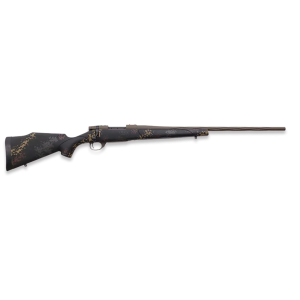 Weatherby VTA7M8RR4T Vanguard Talus Full Size 7mm-08 Rem 5+1 24 in Patriot Brown Cerakote #2 Fluted/Threaded Barrel & Steel Receiver, Black w/Rust Brown, Smoke & Stone Sponge Monte Carlo Synthetic Stock, Rifle