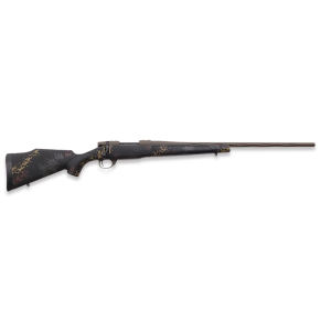 Weatherby VTA7MMRR6T Vanguard Talus Full Size 7mm Rem 3+1 26 in Patriot Brown Cerakote #2 Fluted/Threaded Barrel & Steel Receiver, Black w/Rust Brown, Smoke & Stone Sponge Monte Carlo Synthetic Stock, Rifle