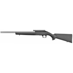Magnum Research MLR 17/22, Semi-automatic, 22WMR, 18 in Stainless Barrel, Black Finish, Hogue Overmolded Stock, 9Rd MLRS22WMH