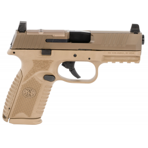 FN 66100742 509m Mrd 9mm Luger 4 In 10+1 Flat Dark Earth Flat Dark Earth Interchangeable Backstrap Grip