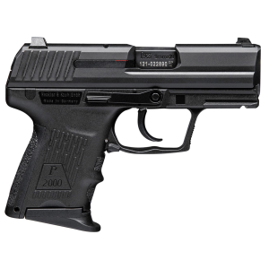 HK 81000053 P2000SK Subcompact V2 LEM 9mm Luger 3.26 in 10+1 (2) Black Black Steel Slide Black Interchangeable Backstrap Grip