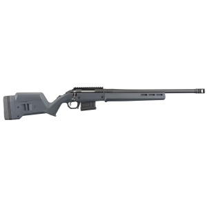 Ruger 26983 American Hunter None 6.5 Creedmoor 5+1 20 in Matte Black Heavy Threaded Barrel, Matte Black Picatinny Rail, Steel Receiver Black Adj Magpul Hunter Synthetic Stock, Right Hand, Rifle