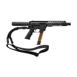 FREEDOM ORDNANCE FX9P10T FX9 9mm Luger 31+1 10 Black Nitride Stainless Steel Barrel, M-LOK Handguard, Black Anodized Aluminum Pic Rail Receiver, Black Pistol Tube, AR15 Grip, Right Hand, Tactical Pistol