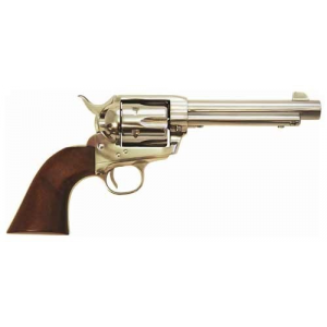 Cimarron Frontier .38Spl/.357 Pw Fs 5.5 in Stainless Walnut PP4504 - Cimarron Firearms