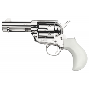 TAYLORS & Company 200072 1873 Cattleman 45 Colt (lc) Caliber With 3.50 Barrel, 6rd Capacity Cylinder, Overall Nickel-plated Finish Steel & Ivory Birdshead Synthetic Grip