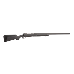 Savage Arms 57067 110 Varmint 22-250 Rem 4+1 26 in, Matte Black Metal, Gray Fixed AccuStock with AccuFit, Rifle